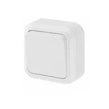 Выключатель 1-клавишный BYLECTRICA Пралеска, белый