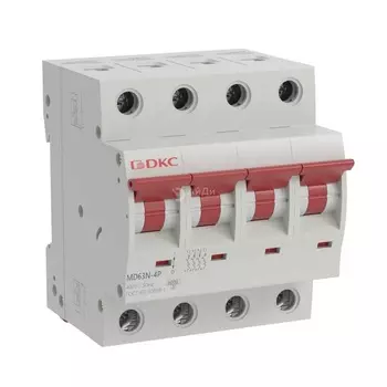 Выключатель автоматический 4p C32A 6кА DKC YON MAX