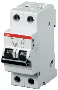 Выключатель автоматический ABB, 2p, 16 А (С) 4,5 кА