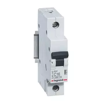 Выключатель автоматический LEGRAND RX3 1п C 16А 4.5кА