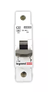 Выключатель автоматический Legrand TX3, 1p, 32 А, тип С,