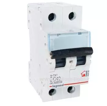 Выключатель автоматический Legrand TX3, 2p, 16 А, тип С,