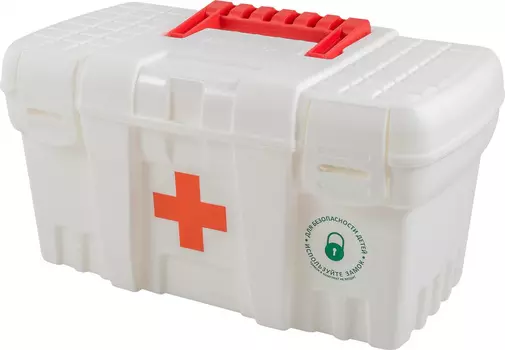 Ящик пластиковый Скорая помощь, белый