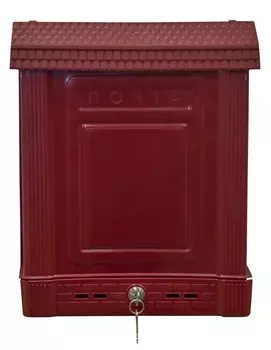 Ящик почтовый пласт. "Эконом", с замком, цв. в асс.