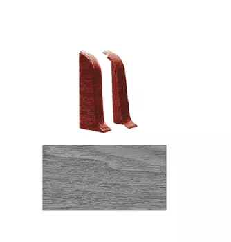 Заглушка K55 Палисандр серый-282 (2 шт.ф/п)