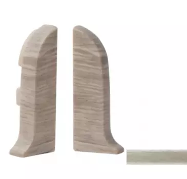 Заглушка к плинтусу Salag (левая+правая) NGF56 Е1 Дуб спарта