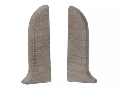 Заглушка к плинтусу Salag (левая+правая) NGF56 99 шато (2шт/упак)