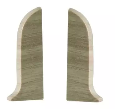 Заглушка к плинтусу Salag (левая+правая) NGF56 63 груша денвер (2шт/упак)