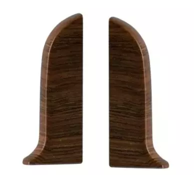 Заглушка к плинтусу Salag (левая+правая) NGF56 16 дуб болотный (2шт/упак)