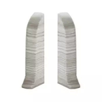 Заглушка к плинтусу Salag (левая+правая) NGF56 71 дуб деревенский (2шт/упак)