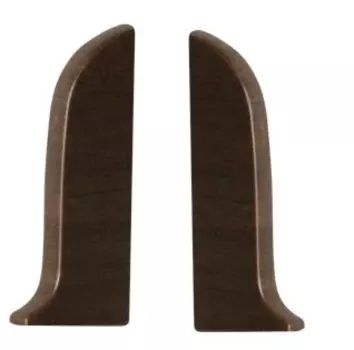 Заглушка к плинтусу Salag (левая+правая) NGF56 24 венге (2шт/упак)