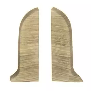 Заглушка к плинтусу Salag (левая+правая) NGF56 B3 дуб пустыни (2шт/упак)