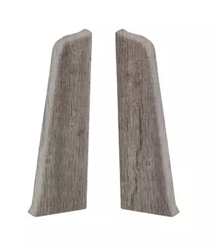 Заглушка к плинтусу Salag Lima SG7 Дуб чёрный (2шт/упак)