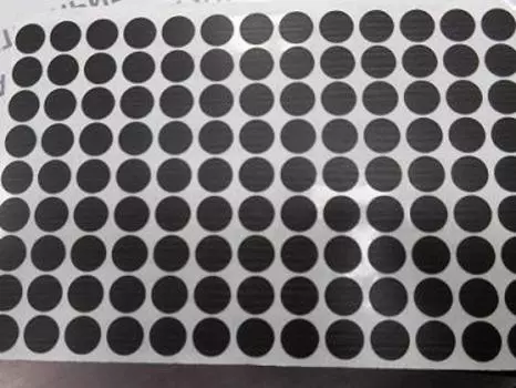 Заглушка на клею венге, пластина 50шт