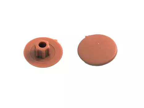 Заглушка на стяжку 5мм, бук, 40 шт