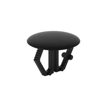 Заглушка пластиковая под отверстие черная