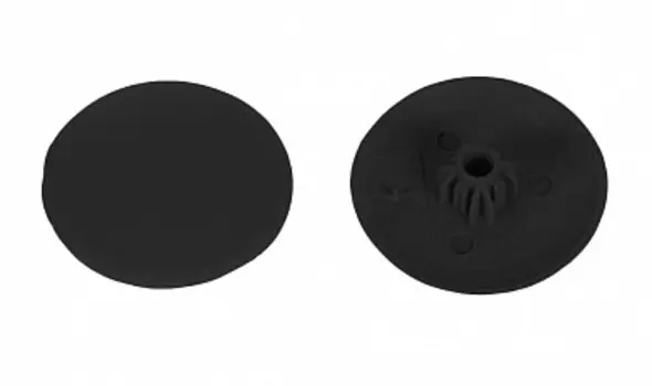 Заглушка Tech-Krep №2 чёрная, 15 шт