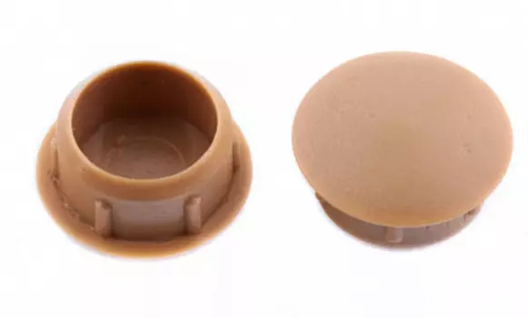 Заглушка Tech-Krep декоративная 10 мм бук, 35 шт