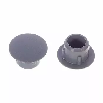 Заглушка Tech-Krep декоративная 8 мм светло-серая, 35 шт