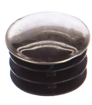 Заглушка Tech-Krep плоская 25мм, хром, 2 шт