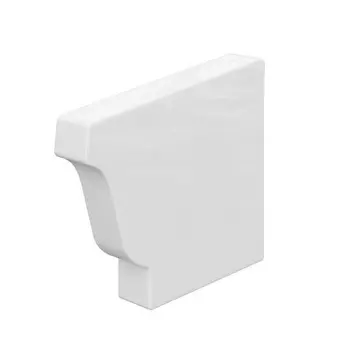 Заглушка желоба 120*86 правая (ПЛ-02-9003-0.5)