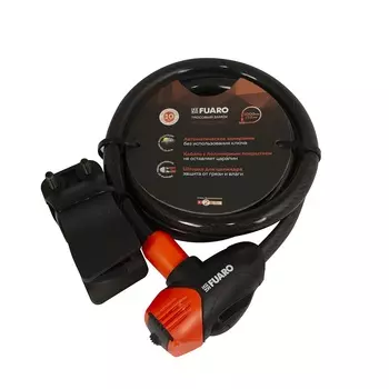 Замок тросовый PL-12100-KEY (12х1000мм) 3"перфо"кл. ПОДВЕС