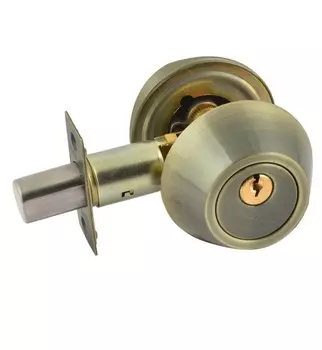 Замок врез. D2 (ст.бронза) (кл./кл.)