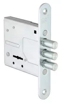 Замок врезной 3B8-4С/13, 3 ригеля, без ответной планки /76601/