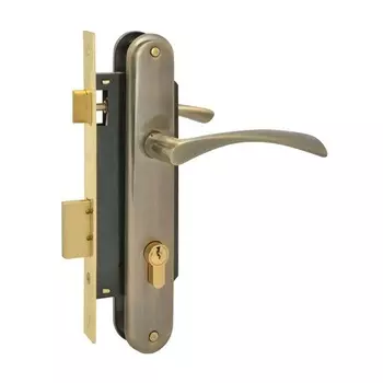 Замок врезной N100-85 К (ст.бронза)