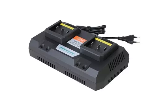 Зарядное устройство Sturm! 1BatterySystem 18 В, 2 x 4 А для двух батарей