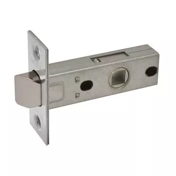 Защелка дверная С-45П пластик.яз. (хром)