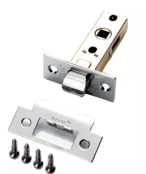 Защелка межкомнатная RENZ, хром блестящий L 5-45 С