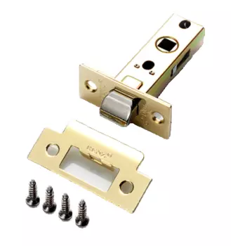 Защелка межкомнатная RENZ, латунь блестящая L 5-45 В