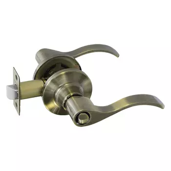 Защелка межкомнатная с фикс. НН-03 ISPARUS (стар.бронза)