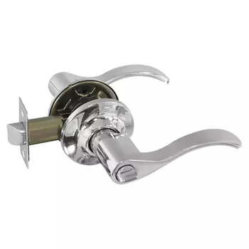 Защелка межкомнатная с фикс. НН-03 ISPARUS (хром)