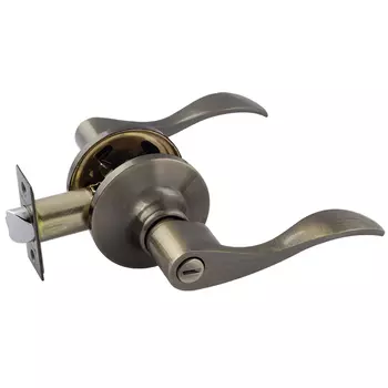 Защелка межкомнатная ЗВ1 - Ст.бронза 01/ключ/фиксатор