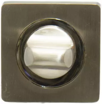 Завертка к ручкам PUERTO квадратная BK AL 02 SN/NP никель матовый/никель блестящий