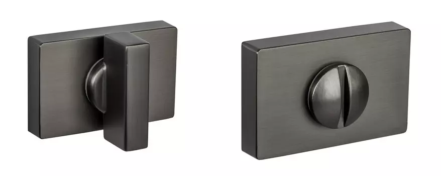 Завертка к ручкам PUERTO, матовый черный никель