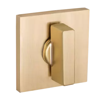 Завертка к ручкам PUERTO, серия SLIM, золото мат. сатин