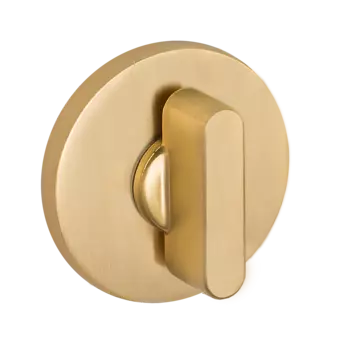 Завертка к ручкам PUERTO, серия SLIM, золото мат. сатин