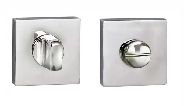 Завертка квадр. к ручкам PUERTO, хром блестящий