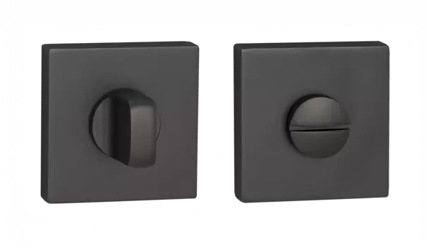 Завертка квадр. к ручкам PUERTO, матовый черный никель