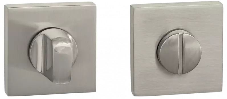 Завертка квадр. к ручкам PUERTO, никель супер матовый