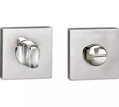 Завертка квадратная к ручкам PUERTO, хром блестящий