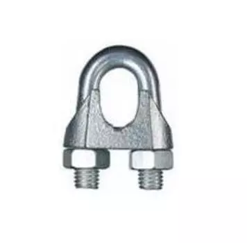 Зажим троса 6 DIN741, оцинкованный, 2 шт