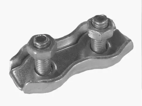 Зажим троса Dublex 3 мм, оцинкованный