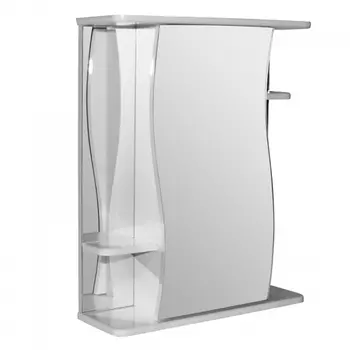 Зеркальный шкаф Mixline Классик-55 левый, белый