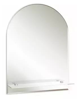 Зеркало Арка 39*58мм с полкой