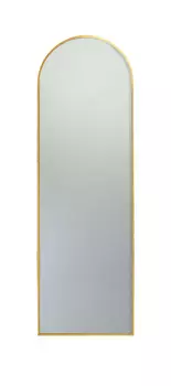 Зеркало интерьерное арка 500*1600 мм цвет золото