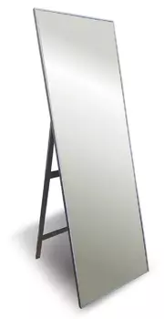 Зеркало напольное Silver mirrors Монреаль алюминиевый профиль 600х1500
